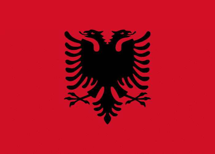 det albanske falg
